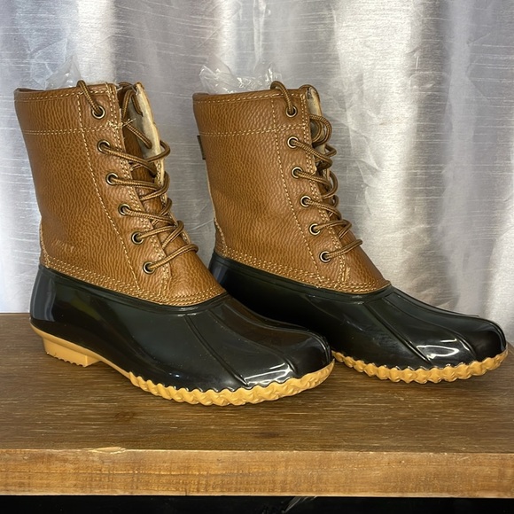 JBU by Jambu Women’s 8M Waterproof Faux Fur Rain Snow Mid Calf Boots - Picture 2 of 7